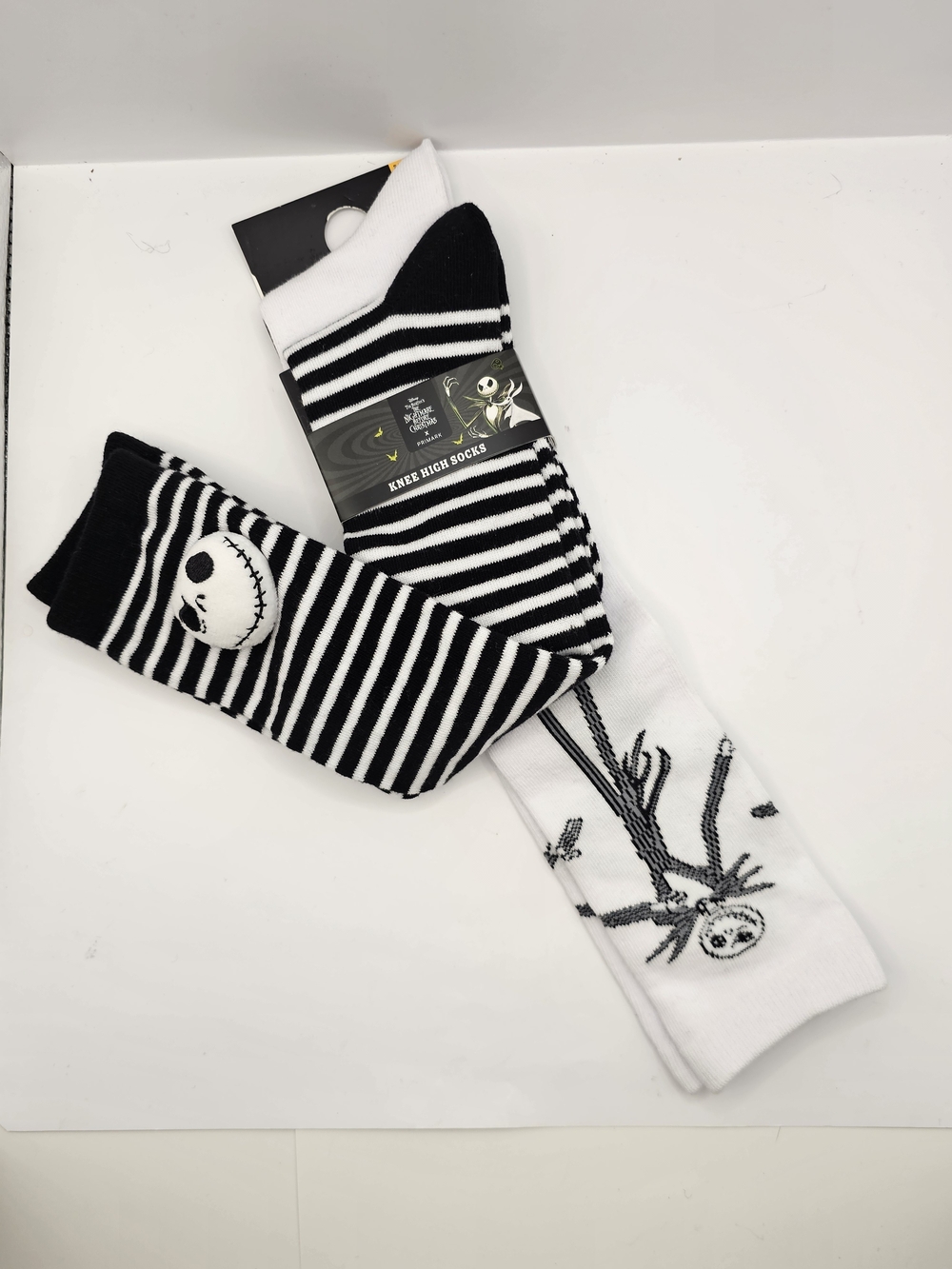 Disney The Nightmare Before Christmas Knee-High Women's Socks 2pr, Sz 8-10